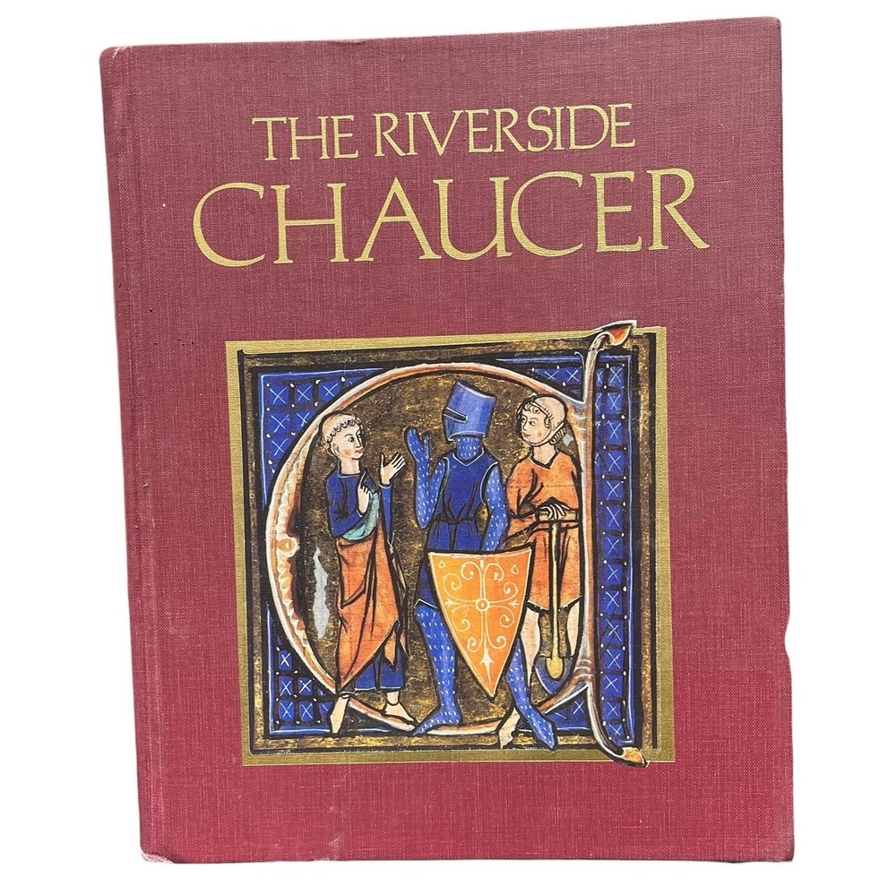 The Riverside Chaucer Third Edition‎ Hardcover Larry D Benson Houghton Mifflin
